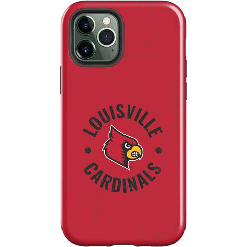 University of Louisville Cardinals Faded iPhone 12 Pro Max Impact Case