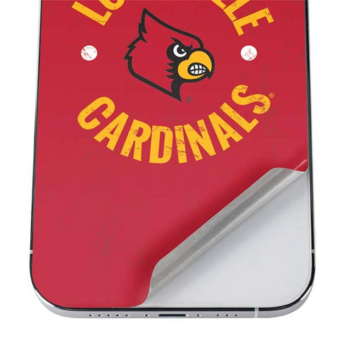 University of Louisville Cardinals Faded iPhone 12 Pro Skin