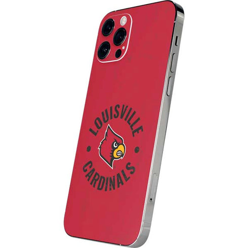 University of Louisville Cardinals Faded iPhone 12 Pro Skin