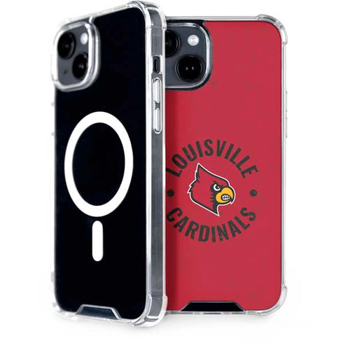 University of Louisville Cardinals Faded iPhone 13 MagSafe Case
