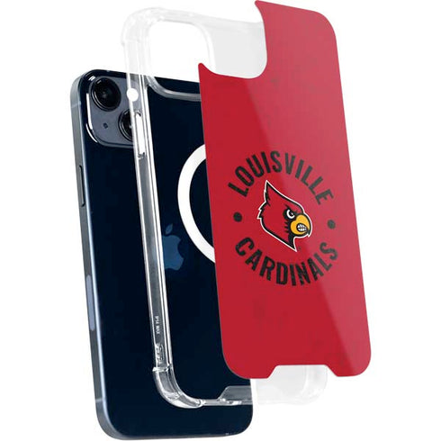 University of Louisville Cardinals Faded iPhone 13 MagSafe Case