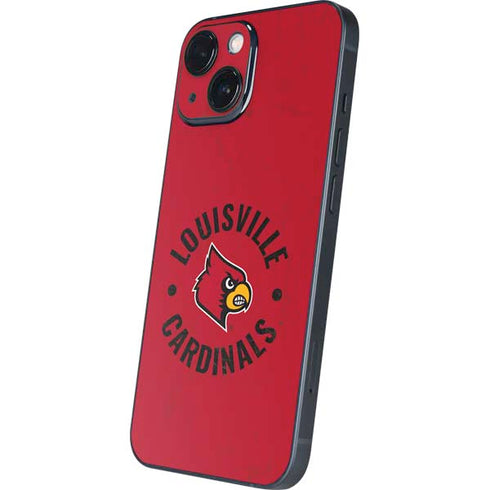 University of Louisville Cardinals Faded iPhone 13 Mini Skin