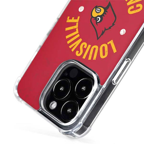 University of Louisville Cardinals Faded iPhone 13 Pro MagSafe Case