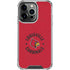 University of Louisville Cardinals Faded iPhone 14 Pro Clear Case