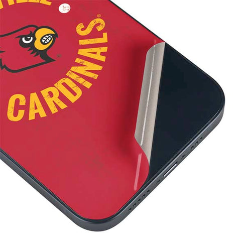 University of Louisville Cardinals Faded iPhone Skins