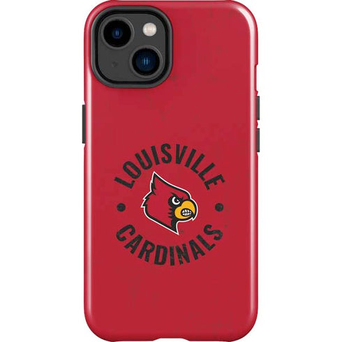 University of Louisville Cardinals Faded iPhone 15 Impact Case