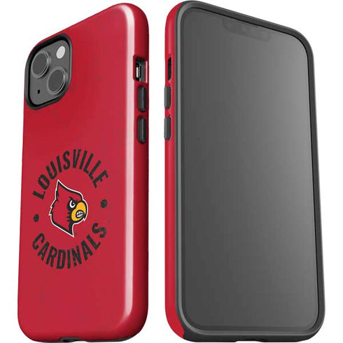 University of Louisville Cardinals Faded iPhone 15 Impact Case
