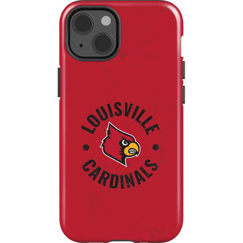 University of Louisville Cardinals Faded iPhone 15 Plus Impact Case