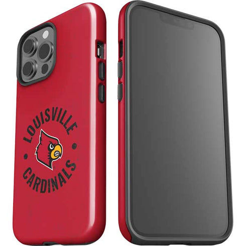 University of Louisville Cardinals Faded iPhone 15 Pro Max Impact Case