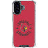University of Louisville Cardinals Faded iPhone 16 Clear Case