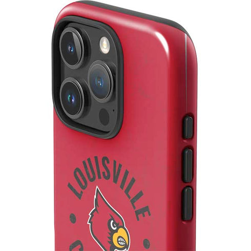 University of Louisville Cardinals Faded iPhone 16 Pro Impact Case