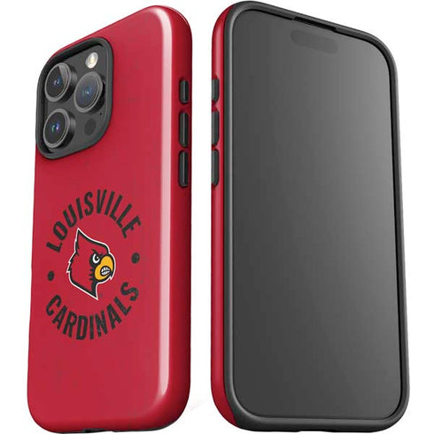 University of Louisville Cardinals Faded iPhone 16 Pro Impact Case