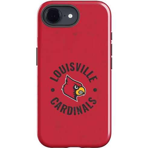 University of Louisville Cardinals Faded iPhone 16e Impact Case
