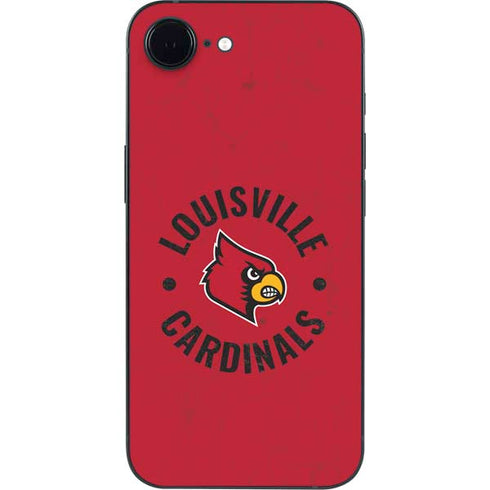 University of Louisville Cardinals Faded iPhone 16e Skin