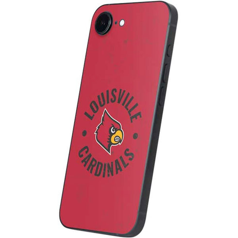 University of Louisville Cardinals Faded iPhone 16e Skin