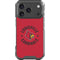 University of Louisville Cardinals Faded iPhone 18 Pro Clear Case
