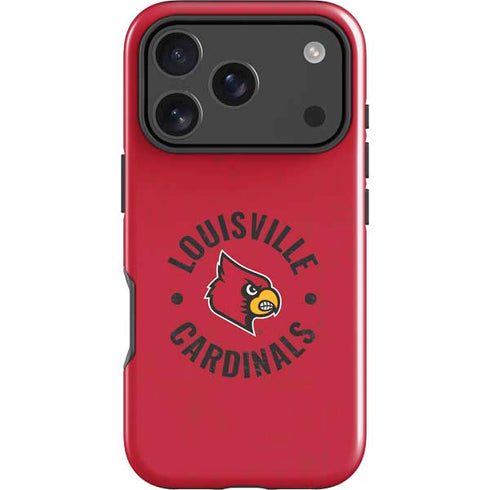 University of Louisville Cardinals Faded iPhone 18 Pro Impact Case