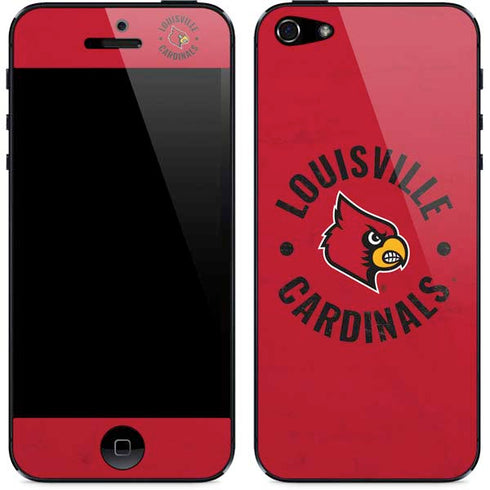 University of Louisville Cardinals Faded iPhone 5/5s/5SE Skin