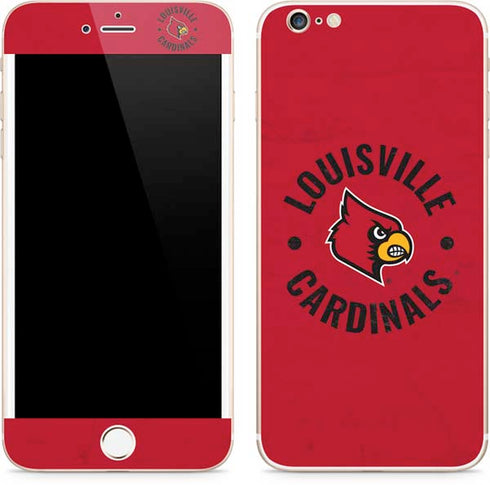University of Louisville Cardinals Faded iPhone 6/6s Plus Skin