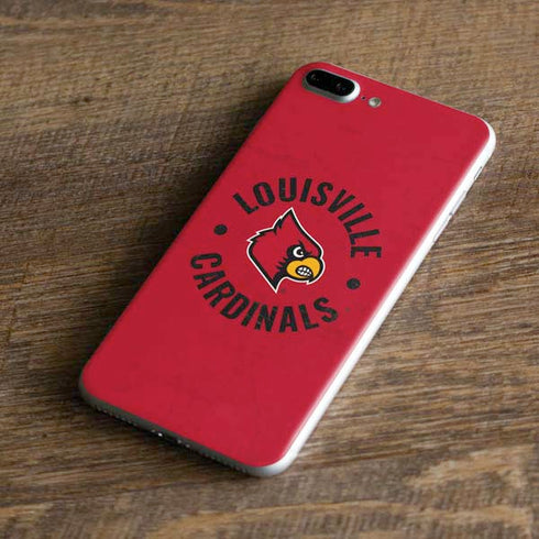 University of Louisville Cardinals Faded iPhone 7 Plus Skin