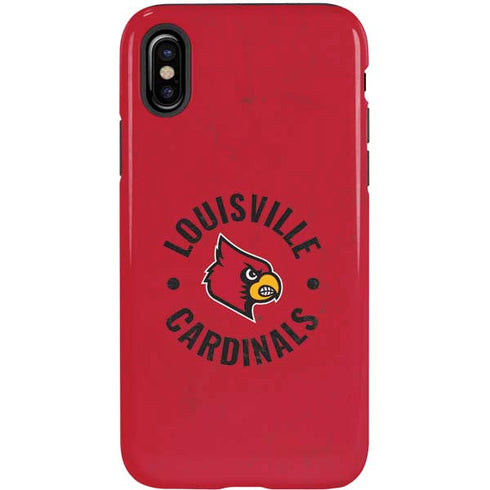 University of Louisville Cardinals Faded iPhone X Pro Case