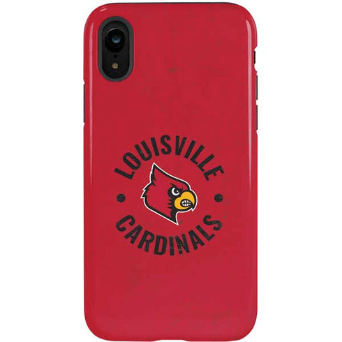 University of Louisville Cardinals Faded iPhone XR Pro Case