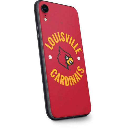 University of Louisville Cardinals Faded iPhone XR Skin