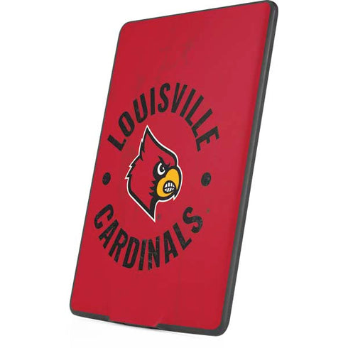 University of Louisville Cardinals Faded Amazon Kindle Skin