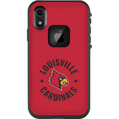 University of Louisville Cardinals Faded LifeProof Fre iPhone Skin
