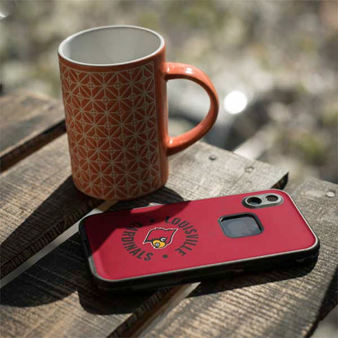 University of Louisville Cardinals Faded LifeProof Fre iPhone Skin