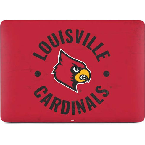 University of Louisville Cardinals Faded Apple MacBook Air Skin