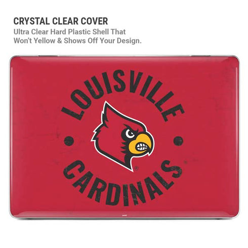 University of Louisville Cardinals Faded MacBook Air 15in (2023-2025) Case plus Skin