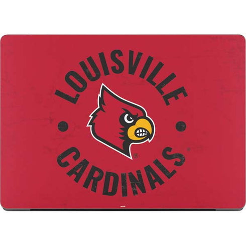 University of Louisville Cardinals Faded Apple MacBook Pro 14-inch Skin