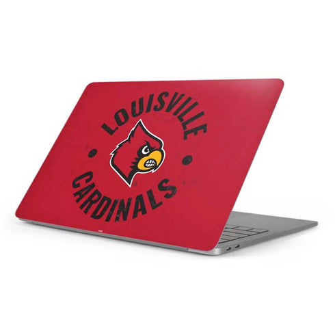 University of Louisville Cardinals Faded Apple MacBook Pro 16-inch Skin