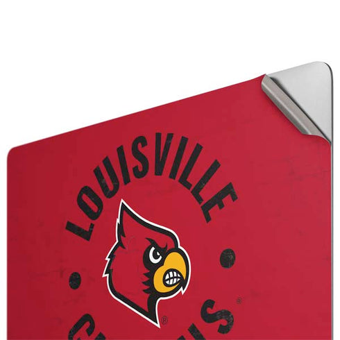 University of Louisville Cardinals Faded Apple MacBook Pro 16-inch Skin