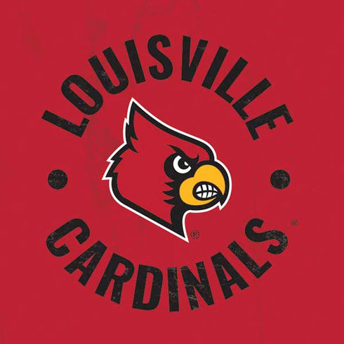 University of Louisville Cardinals Faded Moto E5 Play Skin