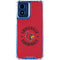 University of Louisville Cardinals Faded Moto G 5G (2024) Clear Case