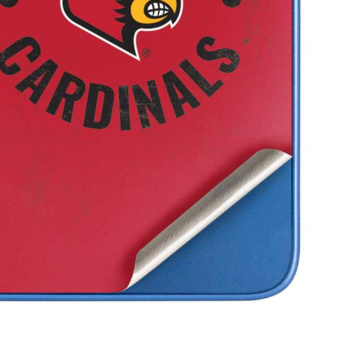 University of Louisville Cardinals Faded Moto G Play 4G (2024) Skin
