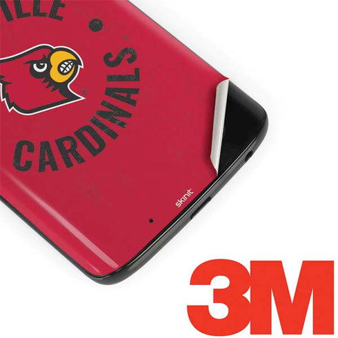 University of Louisville Cardinals Faded Moto G6 Skin