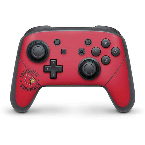 University of Louisville Cardinals Faded Nintendo Skins