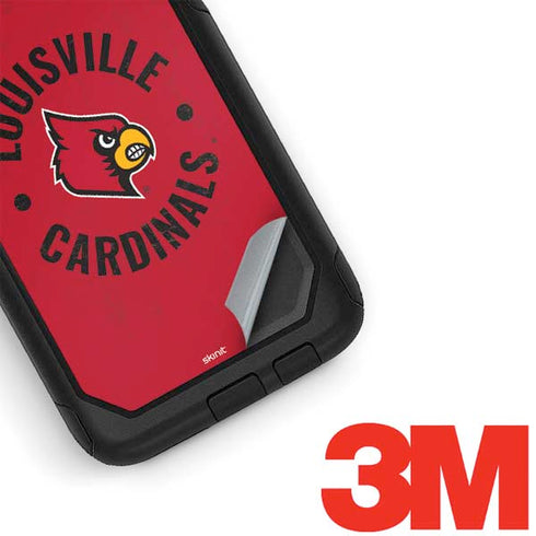 University of Louisville Cardinals Faded Otterbox Commuter Galaxy Skin