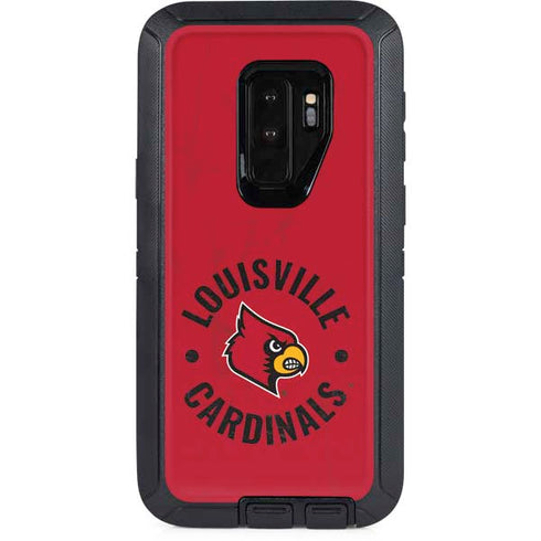 University of Louisville Cardinals Faded Otterbox Defender Galaxy Skin