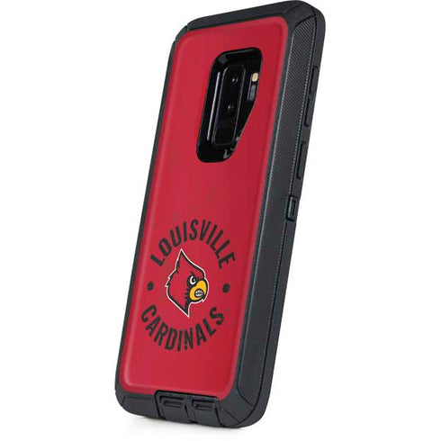 University of Louisville Cardinals Faded Otterbox Defender Galaxy Skin