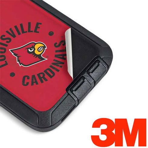 University of Louisville Cardinals Faded Otterbox Defender Galaxy Skin