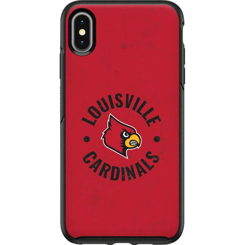 University of Louisville Cardinals Faded Otterbox Symmetry iPhone Skin