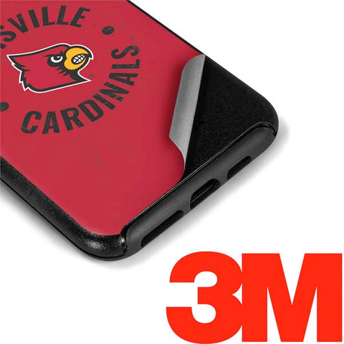 University of Louisville Cardinals Faded Otterbox Symmetry iPhone Skin