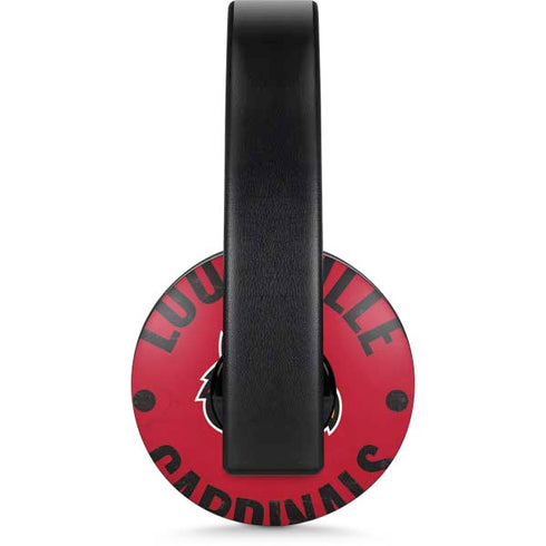 University of Louisville Cardinals Faded PlayStation 4 Gold Wireless Headset Skin