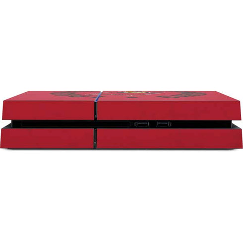 University of Louisville Cardinals Faded PS4 Console Skin
