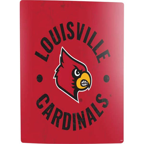 University of Louisville Cardinals Faded PS5 Digital Edition Bundle Skin