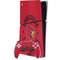 University of Louisville Cardinals Faded PS5 Slim Digital Edition Bundle Skin